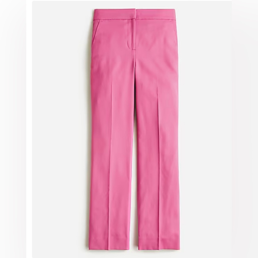 Willa cropped flare pant in Italian city wool blend